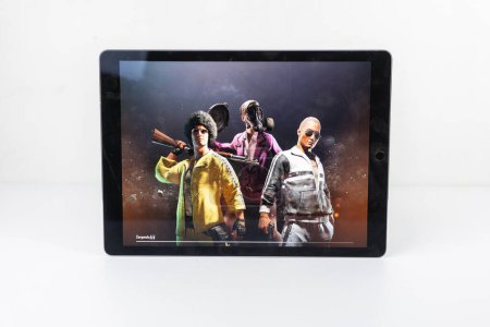 Photo for Player Unknown Battlegrounds PUBG Mobile iPad iPhone - Royalty Free Image