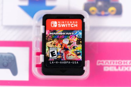 Téléchargez les photos : Nintendo Switch Mario Kart Deluxe 8 - en image libre de droit