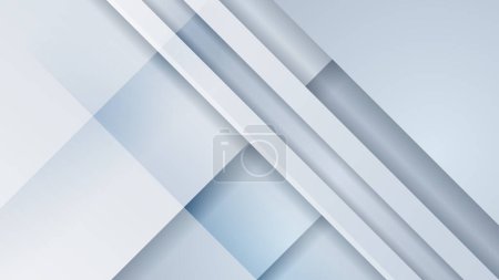 Illustration for Gray Silver abstract vector background banner - Royalty Free Image