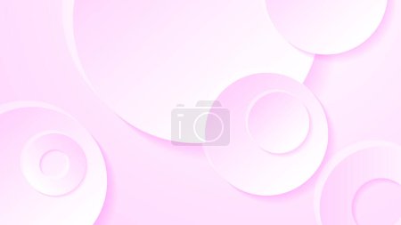 Illustration for Abstract pink background. Vector abstract graphic design banner pattern background template. - Royalty Free Image