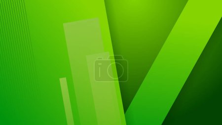 Abstract green background. Vector illustration for presentation design, flyer template design