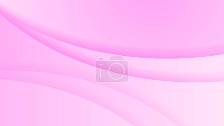Illustration for Abstract pink background with clean elegant geometric shapes texture decoration elements - Royalty Free Image