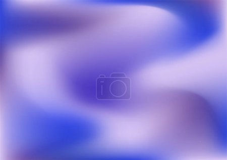 Illustration for Modern vivid vibrant neon gradient blurred abstract background - Royalty Free Image