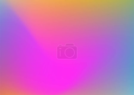 Violett blau grün orange rosa verschwommener Hintergrund mit modernen abstrakten verschwommenen violetten Verlauf. Glatte Vorlage für Ihr Grafikdesign. Vektorillustration.