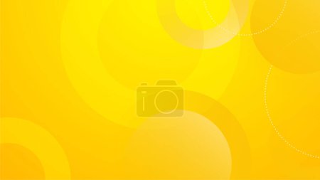 Téléchargez les illustrations : Fond orange et jaune abstrait avec la couleur moderne de texture de dégradé à la mode pour la conception de la présentation, flyer, couverture de médias sociaux, bannière Web, bannière technologique - en licence libre de droit