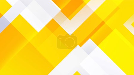 Illustration for Dynamic Vector element abstract white and yellow design background - Royalty Free Image