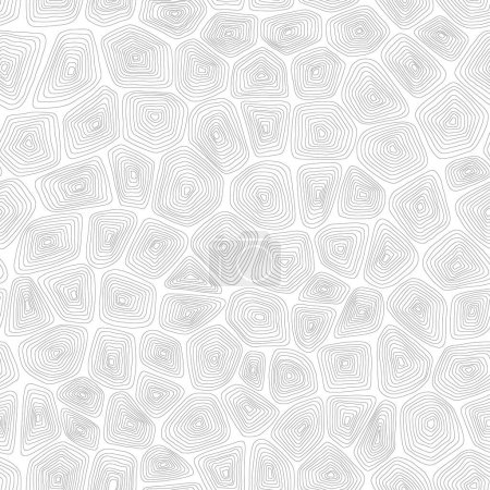 Foto de Patrón vectorial abstracto sin costuras en blanco y negro. Mosaicos antecedentes. - Imagen libre de derechos