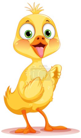 Illustration for Isolated baby chicken cartoon illustration - Royalty Free Image