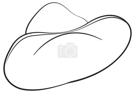 Illustration for Minimalist design of overlapping curved lines - Royalty Free Image