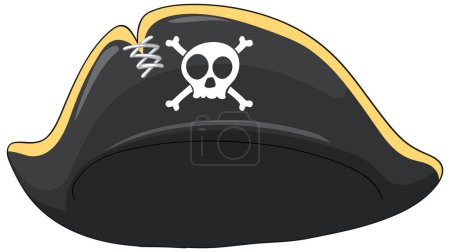 Vektor-Illustration eines klassischen Piratenhuts