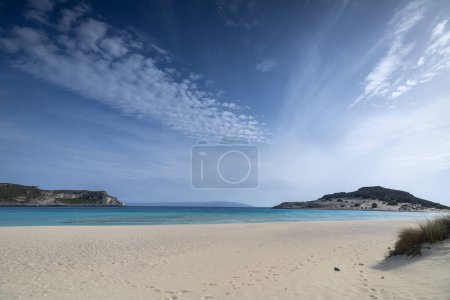 Photo for The stunning simos beach in Elafonisos island greece - Royalty Free Image
