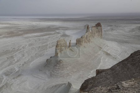 Photo for In Kazhakstan mangystau beautiful and wild in the land - Royalty Free Image