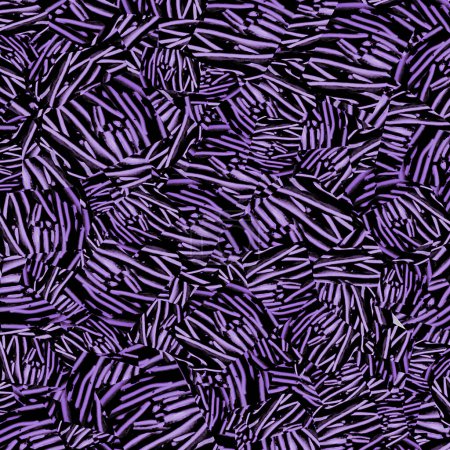 Random linear abstract texture pattern in violet and black colors