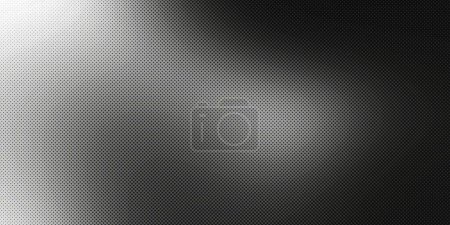 Photo for Gray background with white dots pattern - Royalty Free Image
