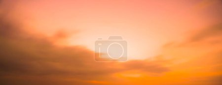 Photo for Colorful sunset sky background - Royalty Free Image