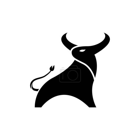 Téléchargez les photos : Taurus Logo Modèle vectoriel icône illustration design - en image libre de droit