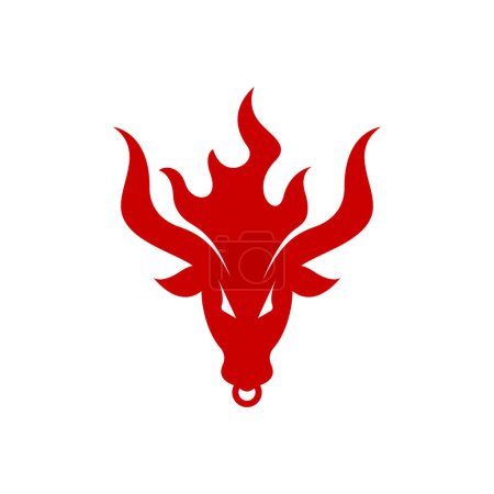 Téléchargez les photos : Taurus Logo Modèle vectoriel icône illustration design - en image libre de droit