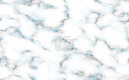 Foto de Textura de mármol blanco piedra. Mármol piso de granito y la pared de azulejos de cerámica patrón. Líneas azules abstractas sobre fondo blanco. Nubes cielo, cielo nublado, relámpagos eléctricos, iluminación, nieve, rayo y tormenta. - Imagen libre de derechos