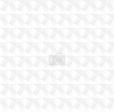 Abstract geometric shape seamless pattern background vector. White arrow head, diamond, triangles repeating pattern.