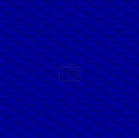 Abstract geometric shape seamless pattern background vector. Blue 3d cubes, diamonds, rhombus, hexagons repeating pattern.