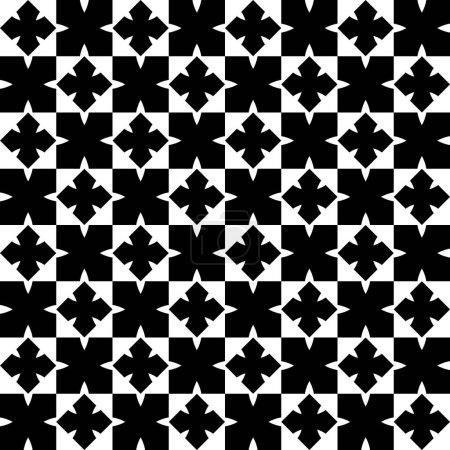 Black cross icon symbol seamless pattern on white background vector. Plus logo repeating pattern design. Wall and floor ceramic tile pattern.