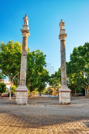 Alameda de Hercules in Sevilla, Andalusien  