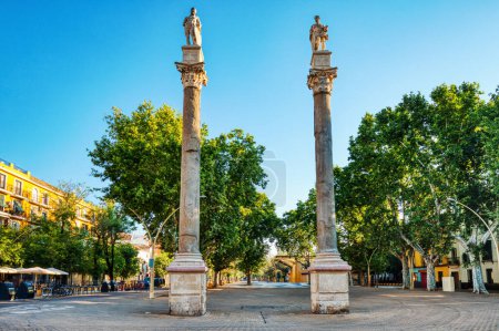 Alameda de Hercules en Seville, Andalousie, Espagne  