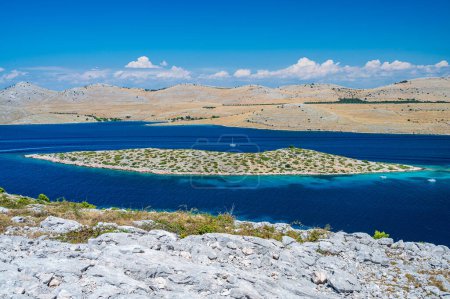 The Kornati Archipelago located in the northern part of Dalmatia, south from Zadar and west from Sibenik.
