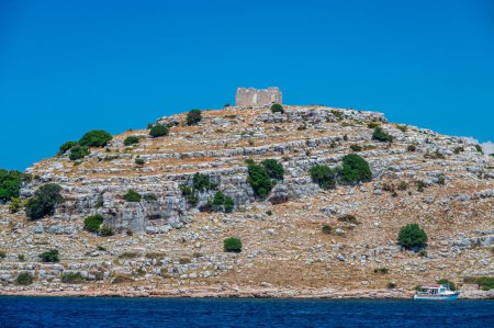 Kornati-Archipel im nördlichen Teil Dalmatiens, südlich von Zadar und westlich von Sibenik.