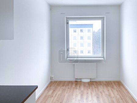 Photo for Empty flat after cleaning and before giving it to the next person for lending. Sweden - Royalty Free Image