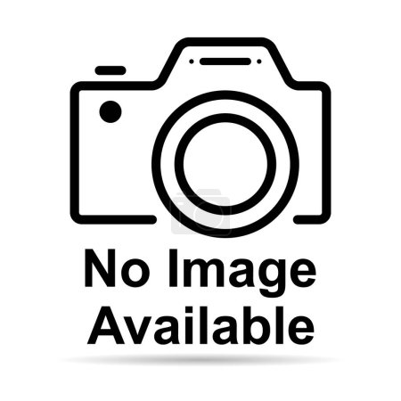 Illustration for No image vector symbol shadow, missing available icon. No gallery for this moment placeholder . - Royalty Free Image