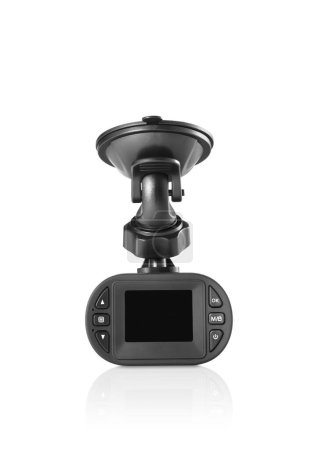 a car camera with a white background