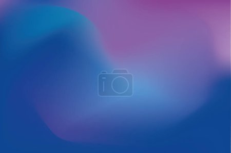 Photo for Mesh gradient colored abstract background. Smooth blurred colorful gradient. Rainbow backdrop. - Royalty Free Image