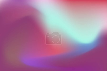 Photo for Mesh gradient colored abstract background. Smooth blurred colorful gradient. Rainbow backdrop. - Royalty Free Image