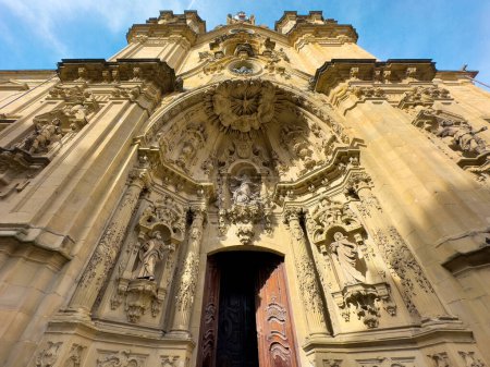 Santa Maria del Coro is a Roman Catholic church and minor basilica in the historic old town Donosita San Sebastian Spain. High quality photo