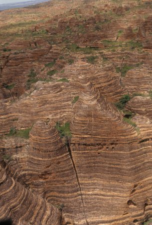 Téléchargez les photos : Le Bungle Bungle Range est un relief majeur et la principale caractéristique du parc national de Purnululu, situé dans la région de Kimberley en Australie occidentale. - en image libre de droit