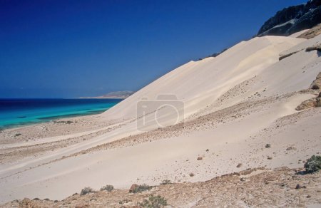 Téléchargez les photos : Great arher dune Socotra est une île de la République du Yémen dans l'océan Indien. - en image libre de droit