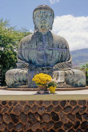Photo for Parke ang Lahaina Jodo Mission Buddhist Cultural Park sa Tinipong Bansa - Royalty Free Image