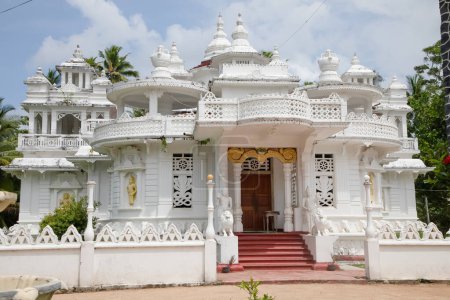 Photo for Balapitya Purana Viharay, Sri Lanka. 07. 02. 2023 Old Buddhist temple complex of Sri Pushparama Maha Viharaya, near Balapitiya, Welitara Region, Southern Province, Sri Lanka, Asia - Royalty Free Image