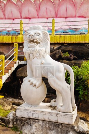 Photo for Aluthgama, Sri Lanka 07. 02. 2023 Statue in Kande Viharaya Temple in Aluthgama near Popular Tourist Center Bentota and Beruwala - Royalty Free Image