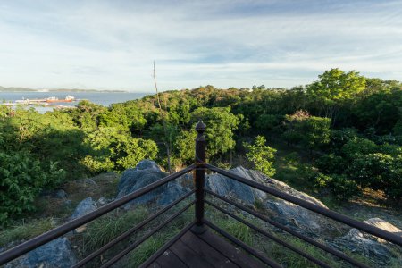 a Beuatiful View Point at koh sichang, Thailand