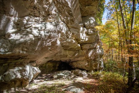 Foto de Indian Rock en Cumberland Gap National Historic Park - Imagen libre de derechos
