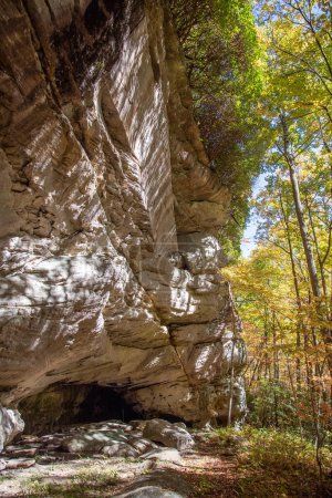 Foto de Indian Rock en Cumberland Gap National Historic Park - Imagen libre de derechos