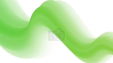 Photo for Ecology Corporate green wave. Eco background design with fluid wavy shape. Vector - Royalty Free Image