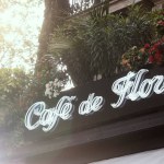 PARIS, FRANCE - April 16, 2024: Cafe De Fleurs in Paris