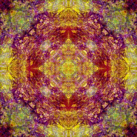 Téléchargez les photos : Fond fractal texturé coloré - en image libre de droit