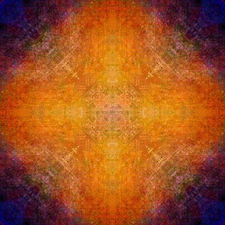 Photo for Colored grungy fractal background - Royalty Free Image