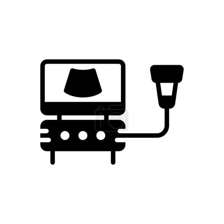 Black solid icon for usgs 