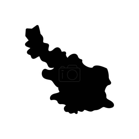 Schwarze solide Ikone für Armenien 