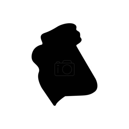 Ilustración de Icono sólido negro para una - Imagen libre de derechos